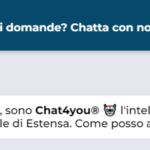 Chat4You: l'intelligenza artificiale di Estensa per il tuo sito web